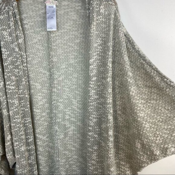 Free People Batwing Long Open Sweater One Size - Picture 7 of 7